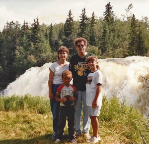 Johannessons at Pishew Falls MB 1988